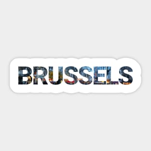 Brussels Sticker